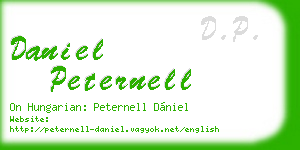 daniel peternell business card